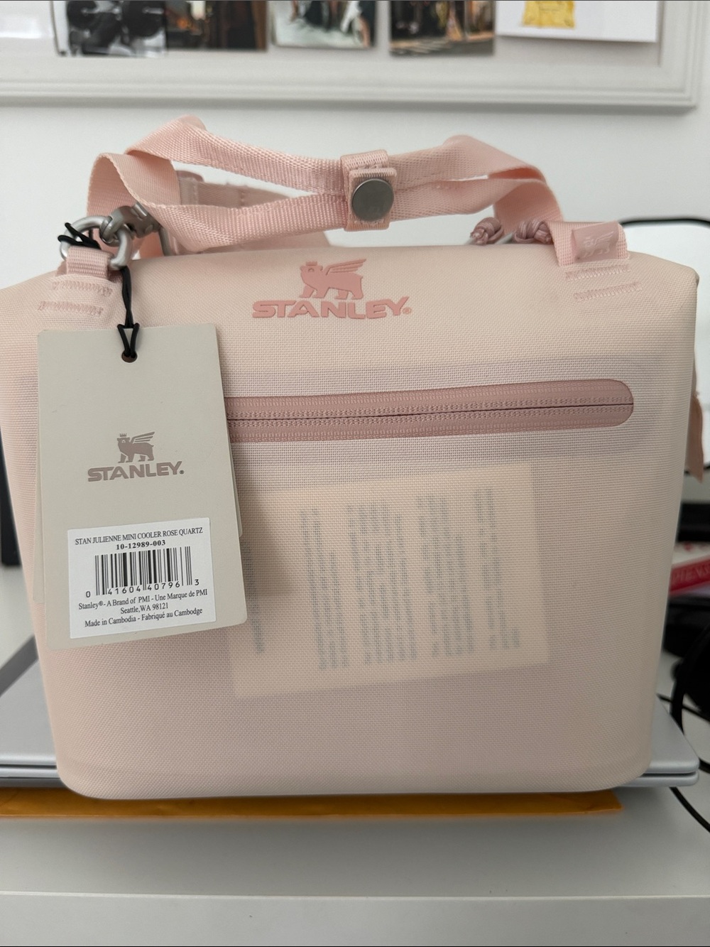 Stanley Rose Quartz Cosmetic Cooler Bag
